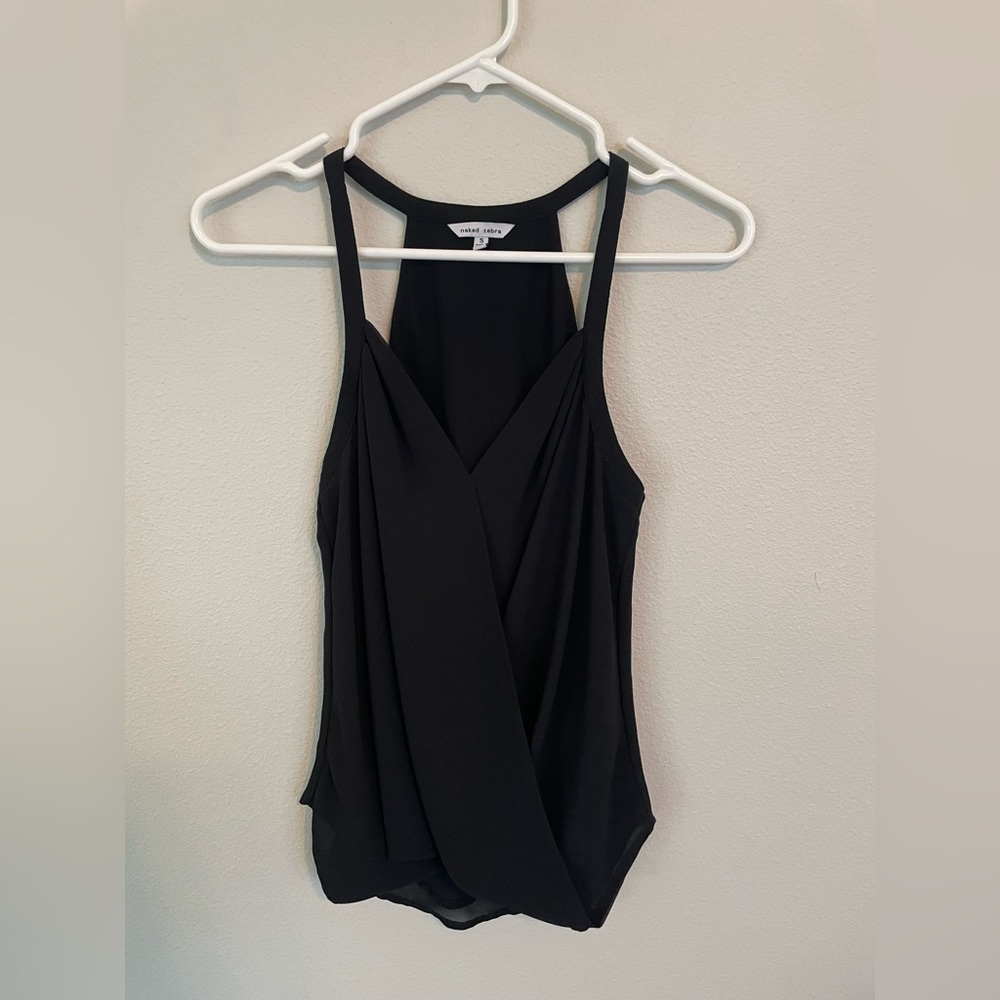 Sheer Black Tanktop